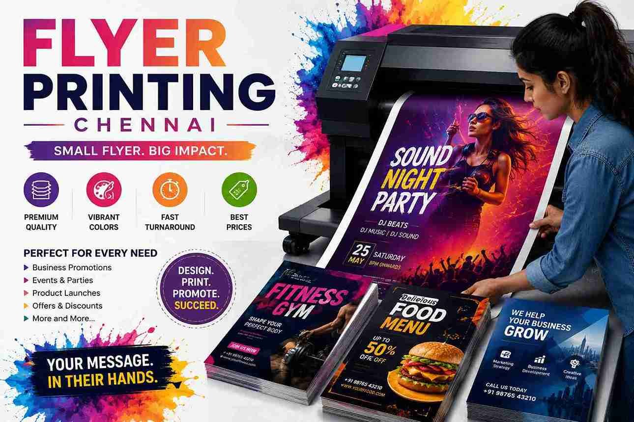 Flyer Printing Chennai